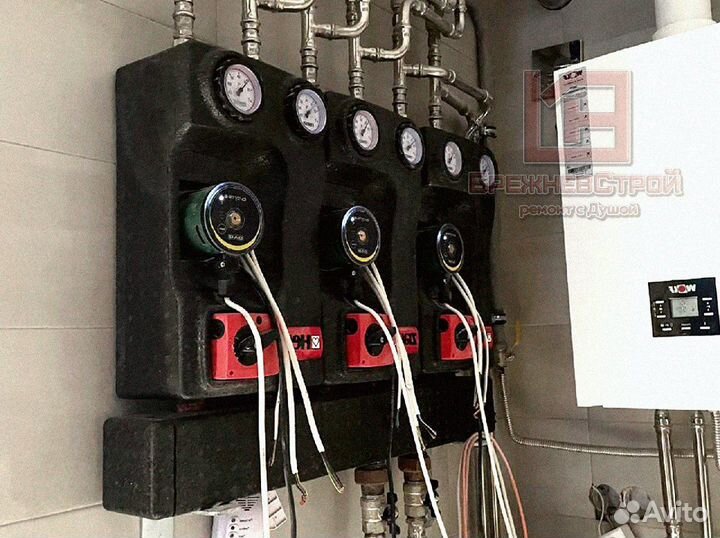 Установка системы отопления