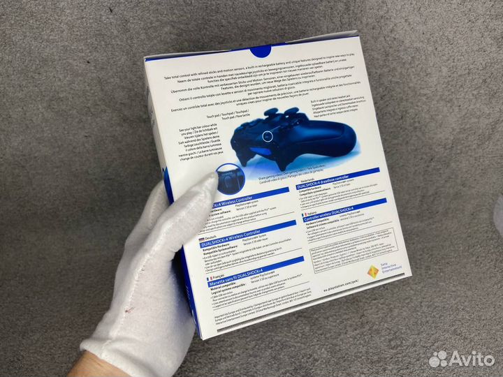 Геймпад ps4 Dualshock 4 v2 Синий