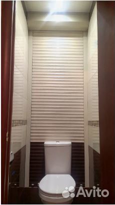 Рольставни в туалет