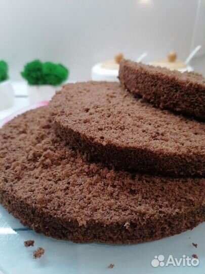 Коржи для торта, бисквит