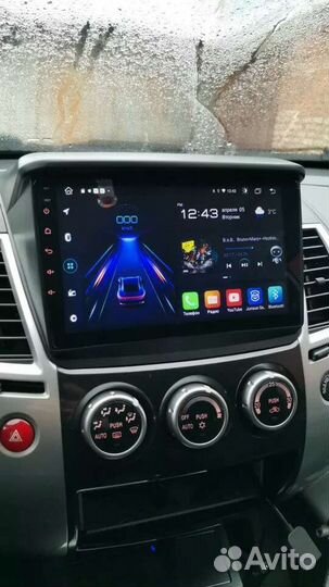 Автомагнитола Митсубиси Паджеро Спорт, Л200