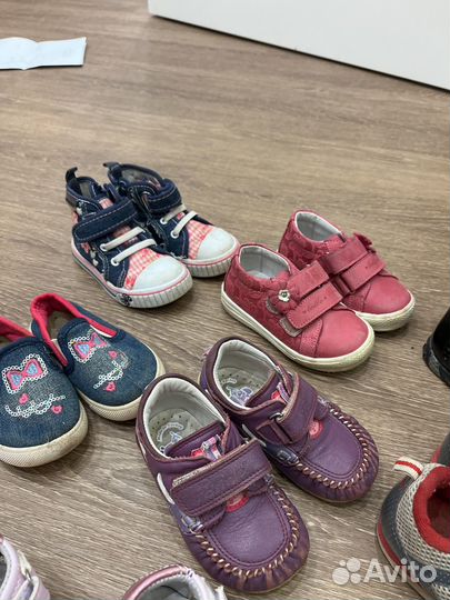 Обувь пакетом на девочку 21 размер