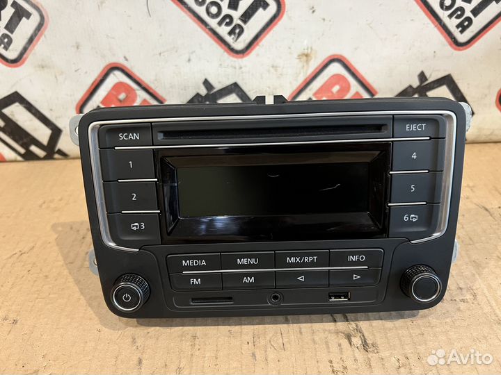 Магнитола VW Polo Jetta skoda