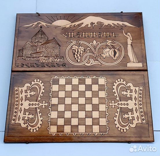 Нарды Армения ручной работы большие