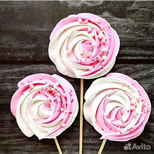 Меренга на палочке