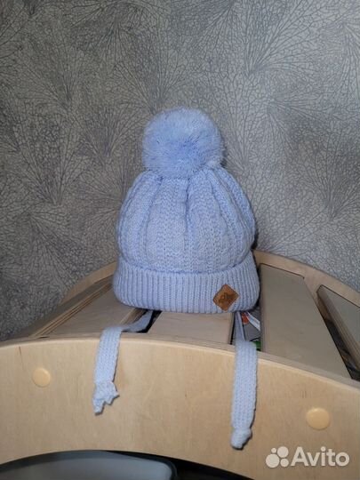 Шапка зимняя на мальчика, 42-44 р