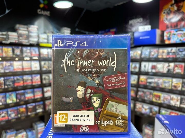 Игры для PS4: Inner World The Last Wind Monk