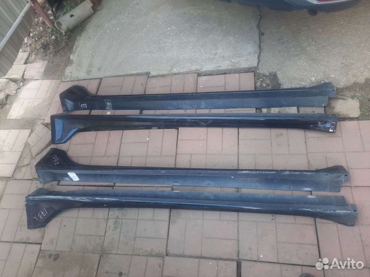 Пороги mitsubishi lancer x