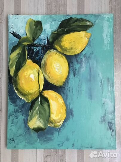 Картина маслом на холсте