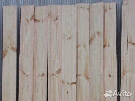 Евровагонка из ели и сосны 125 x 121 x 30 x 10 шт