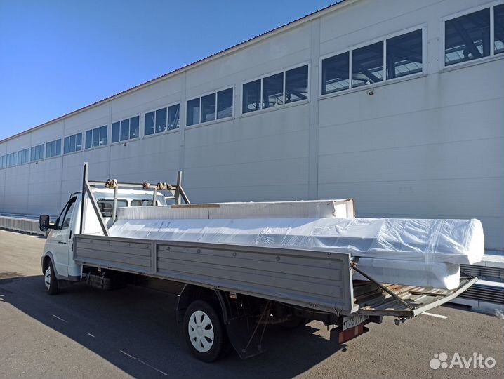 Газель открытая бортовая, груз 6 метров