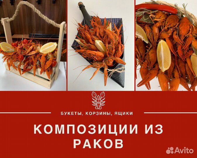 Живые и Вареные раки с доставкой по Туле