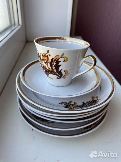 Чашка с блюдцем