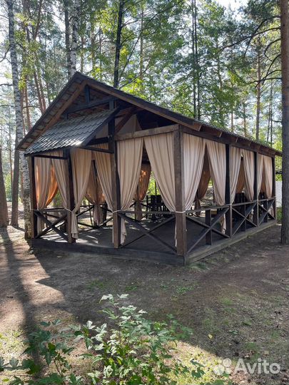 Аренда беседки с мангалом