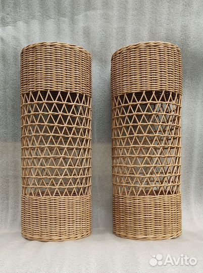 Абажур Бра Светильник из бумажной лозы