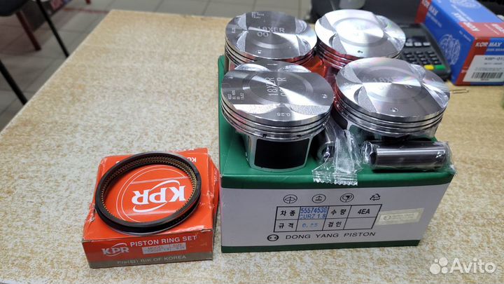 Круз 1,8 Поршня с кольцами z18xer 0,25 и 0,50