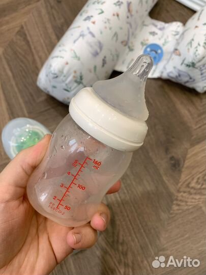 Позиционер для новорожденных, бутылочки, пеленки