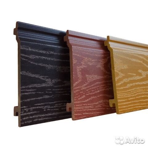 Фасадные панели из дпк Eco Decking