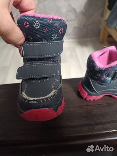 Зимние ботинки для девочки