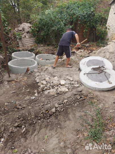 Септик под ключ, выгребная яма канализацыя