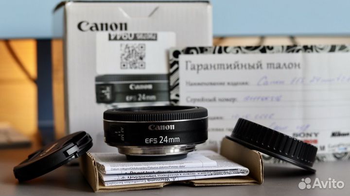 Объективы Canon EF 50mm f/1.8 STM на гарантии