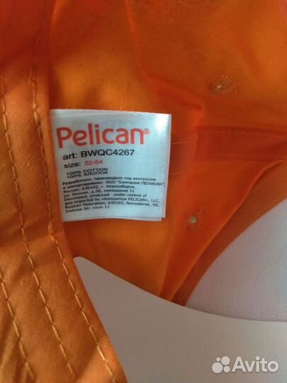 Новая бейсболка pelican
