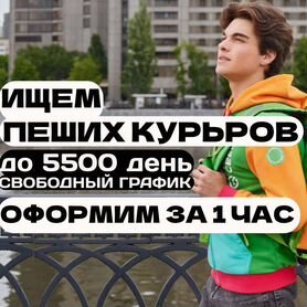 Пеший курьер с 18 лет