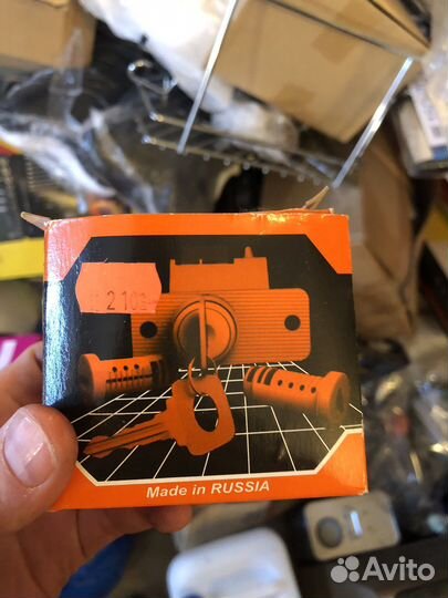 Комплект цилиндров замков дверей ваз 2105