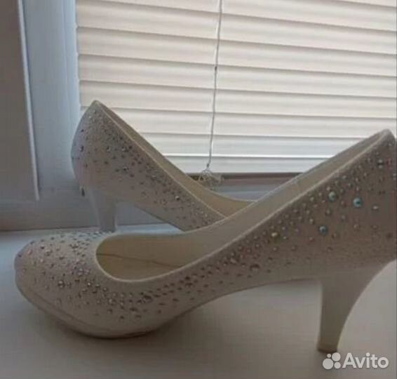 Туфли свадебные. 38р.р