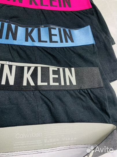 Трусы мужские черные Calvin Klein