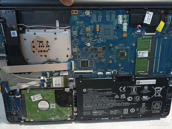Ноутбук hp 250 на запчасти