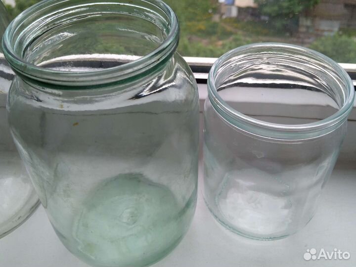 Стеклянная банка 3л, 2л, 1л, 0,5л