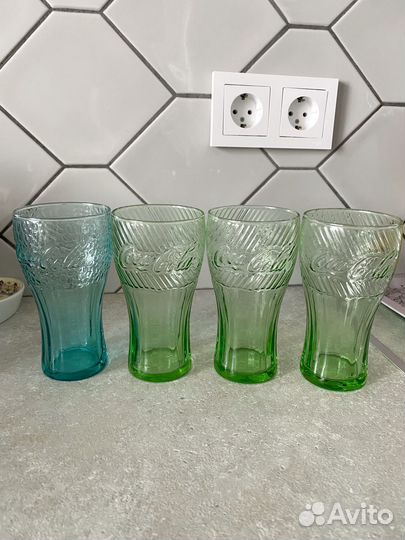 Macdonalds стаканы 4 штуки