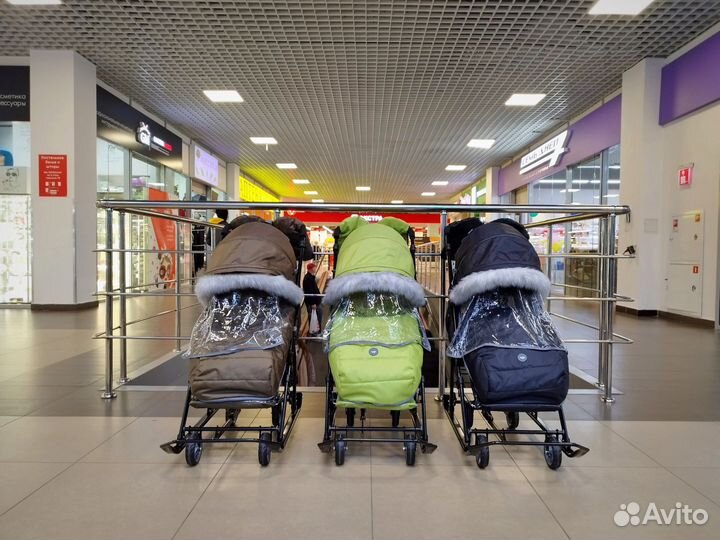 Санки коляска Ника 7-5sk