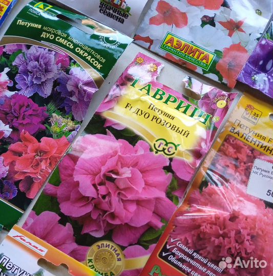Семена петунии, 14 пакетов