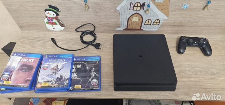 Sony playstation 4 slim Black 1 TB