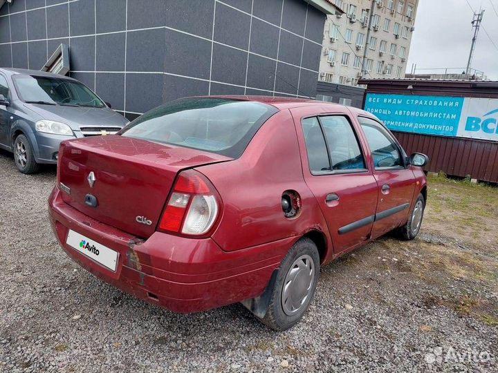 Renault Clio 1.4 МТ, 2000, 222 000 км