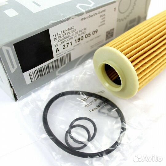 Фильтр масляный Mercedes-Benz, А2711800509