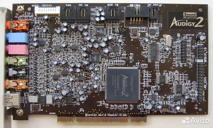 Звуковая карта Creative Audigy 2