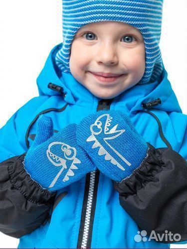 Варежки Nikastyle 14м10722 демисезонные