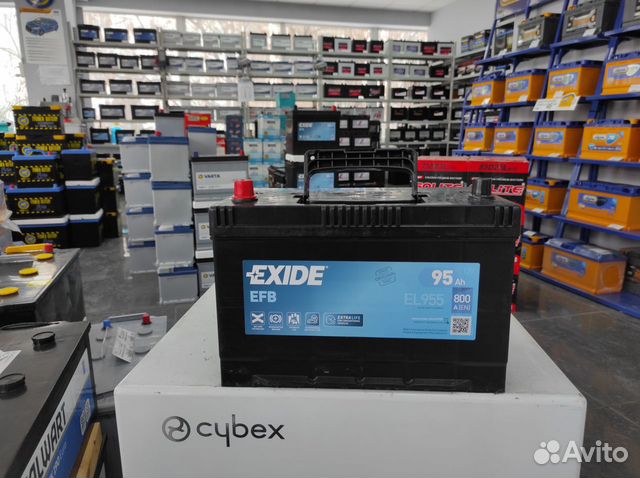 Аккумулятор 95Ач EFB Exide D31R азия 800A прямой