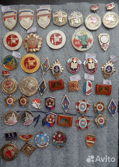 Значки СССР.мвд.пожарники.сталин.джержинский.ветер