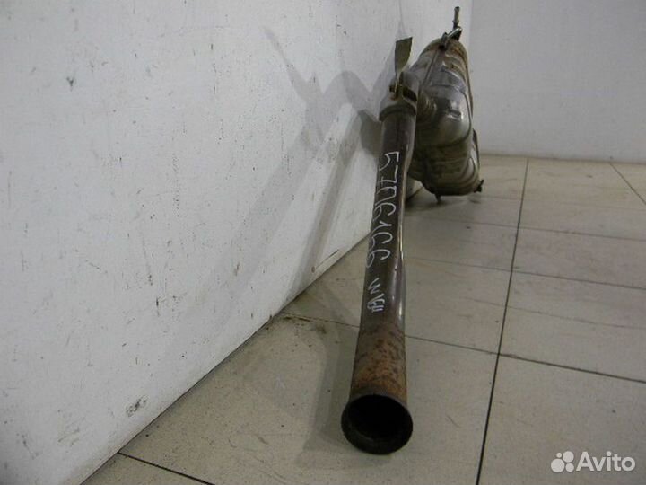 Задняя банка глушителя