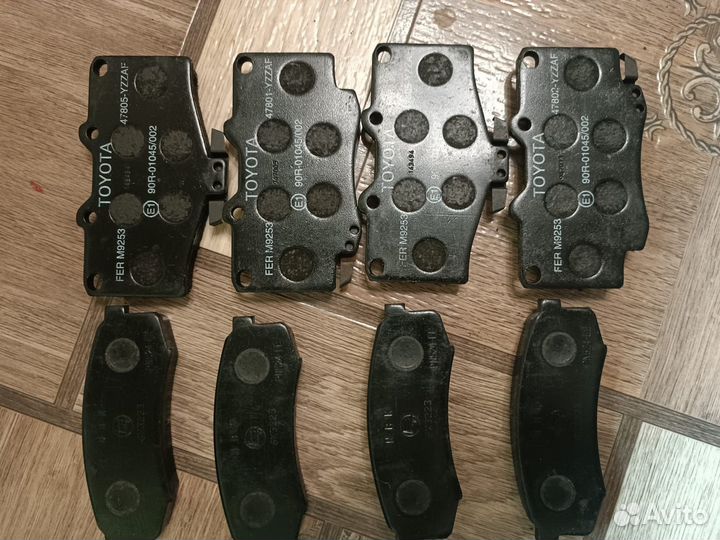 Тормозные колодки задние и передние