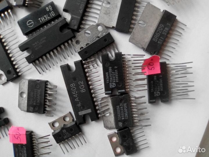 Микросхемы импортные усилители и др