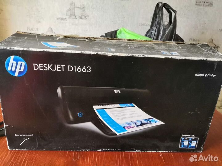 Принтер hp deskjet d1663