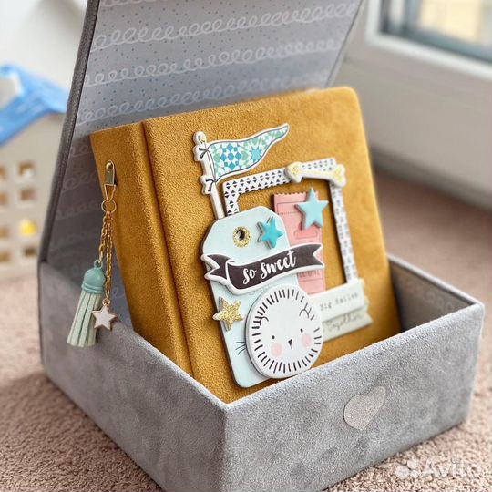 Фотоальбом ручной работы для мальчика