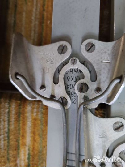 Лыжи классические, палки