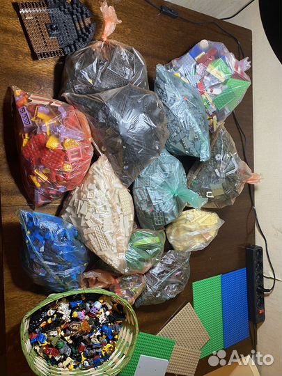 Lego россыпью (аналог и оригинал)