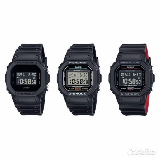 Часы мужские casio G-shock DW-5600UHR-1